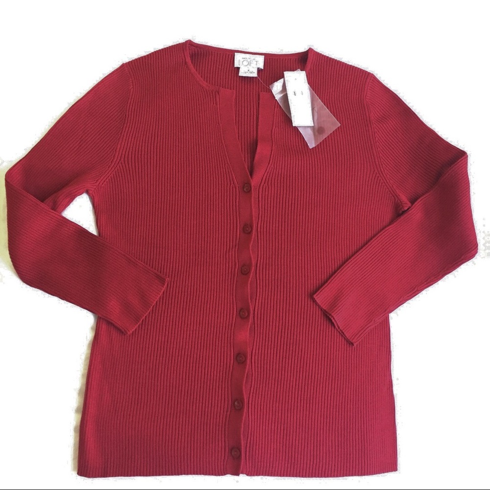 🔥SALE NWT Ann Taylor Silk Cardigan